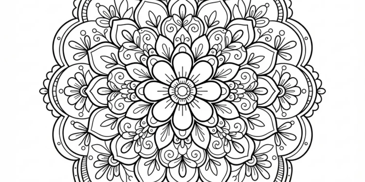 Mandala Coloring Pages