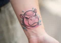 Moo Deng The Hippo Tattoo Ideas