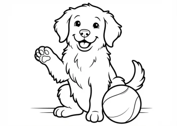 Puppy Coloring Pages