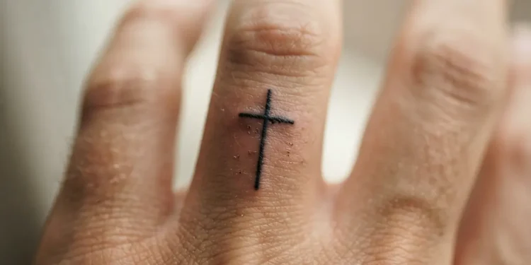 Small Cross Tattoos For Men