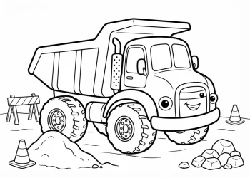 Truck Coloring Pages