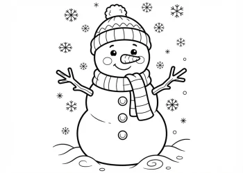 Winter Coloring Pages