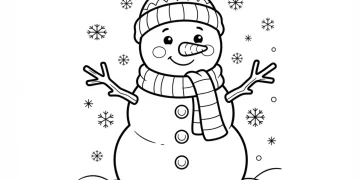 Winter Coloring Pages
