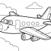 Airplane Coloring Pages