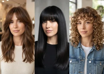 Bangs Hairstyles For Oval Face