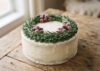 Christmas Cake Decoration