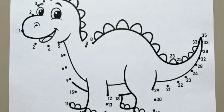 Dot To Dot Printables