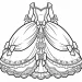 Dress Coloring Pages