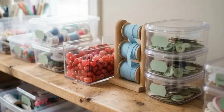 How To Store Your Craft Supplies In A Small Space