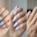 Light Blue Nails