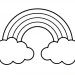 Rainbow Coloring Pages