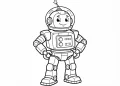 Robot Coloring Pages