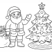 Santa Coloring Pages